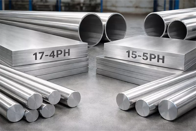 17-4PH 与 15-5PH 沉淀硬化不锈钢材料展示
