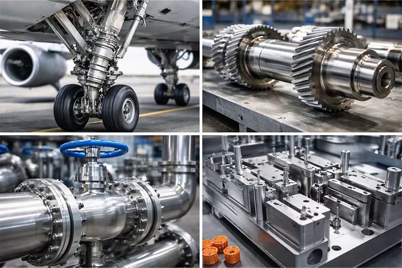 沉淀硬化不锈钢在航空与精密机械中的应用