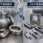316不锈钢锻件与割件制造方式及性能差异对比