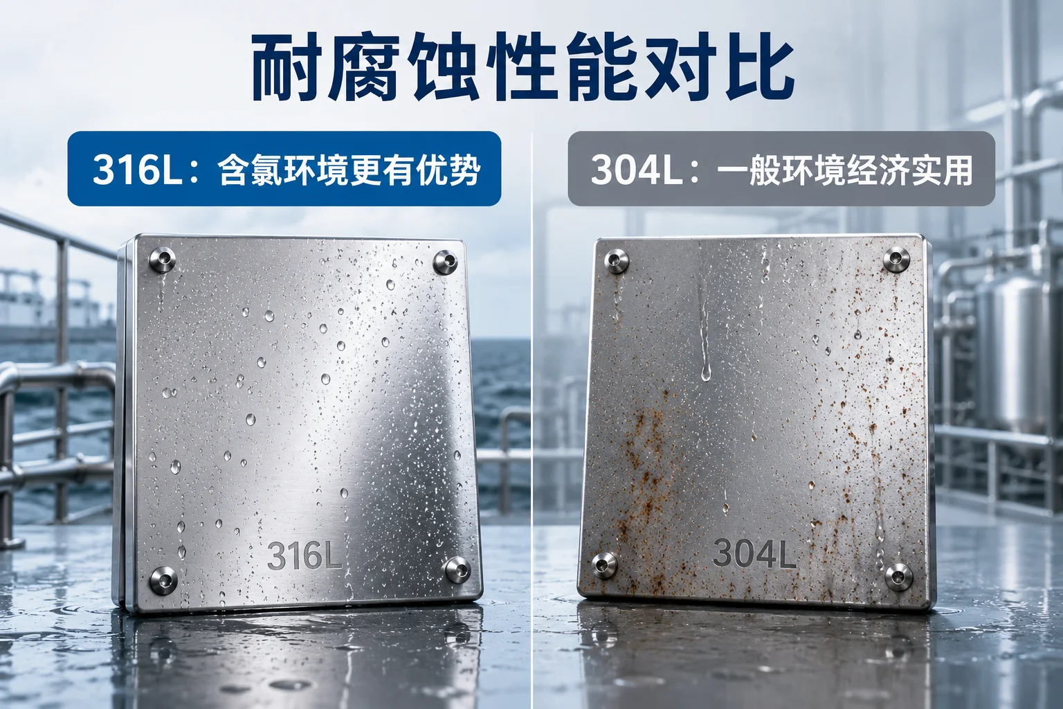 316L与304L不锈钢耐腐蚀性能对比